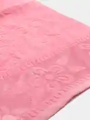 Розовый полотенце махровое жаккардовое, 50 х 90 см