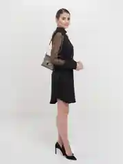 Сумка женская, регулируемый ремень, цвет коричневый