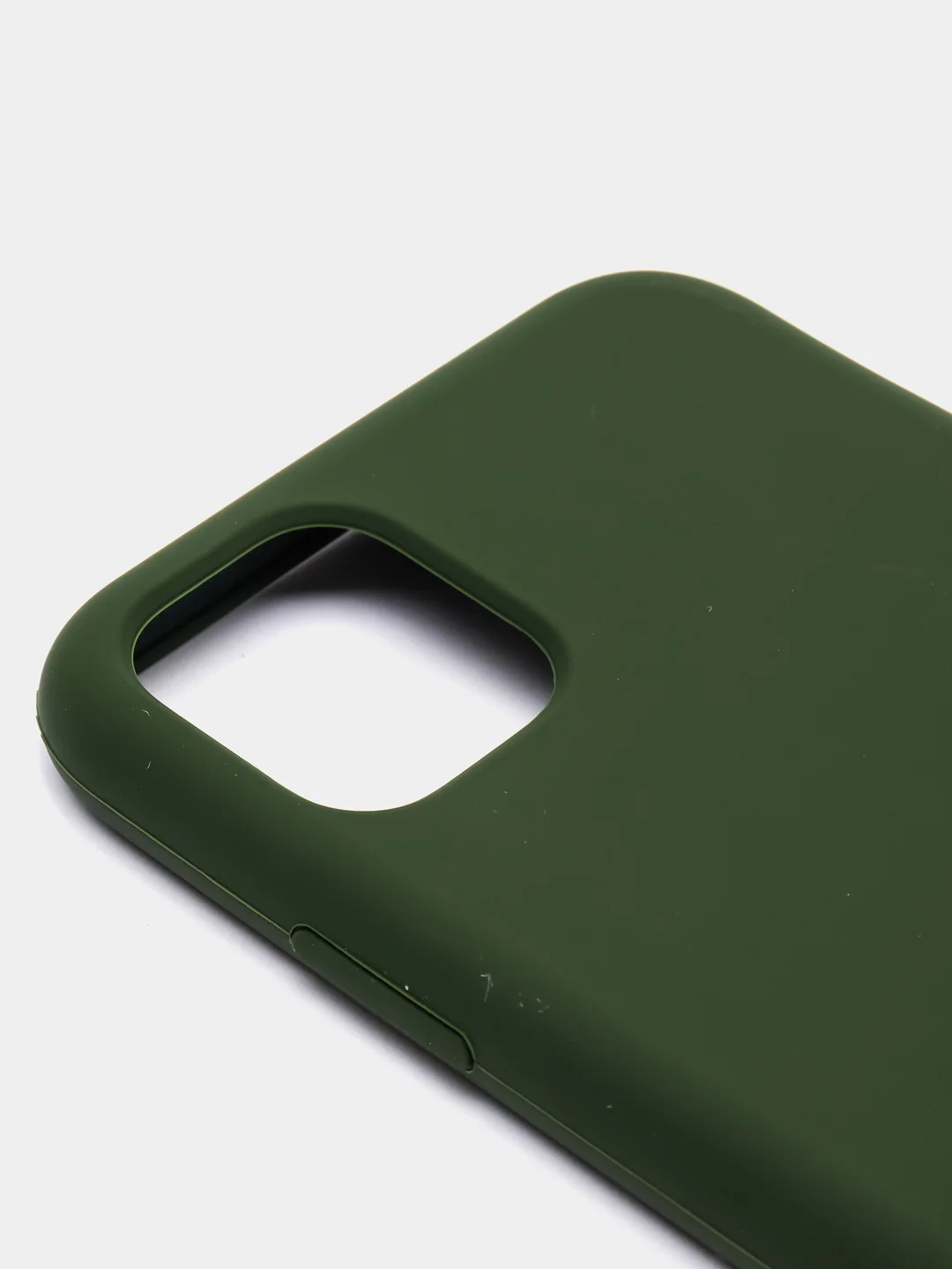 Лесной зеленый чехол Silicone Case для iPhone 11, с открытым низом