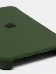 Лесной зеленый чехол Silicone Case для iPhone 11, с открытым низом