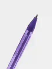 Сиреневый ручка шариковая Luxor Focus Icy, разные цвета, 1 мм