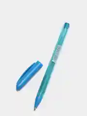 Голубой ручка шариковая Luxor Focus Icy, разные цвета, 1 мм