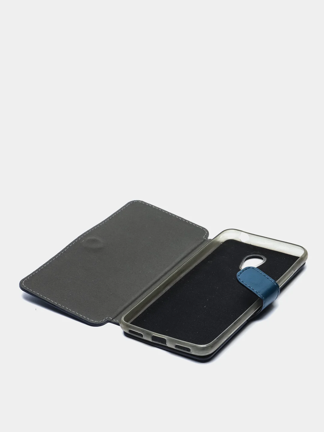 Синий чехол книжка для Meizu M3s Mini