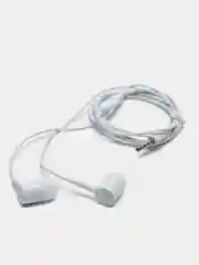 Белый наушники Extra Bass вакуумные