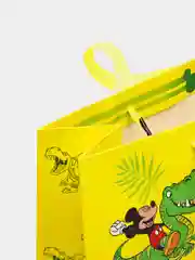 Пакет ламинат вертикальный "Dino", Микки Маус, 31х40х11 см