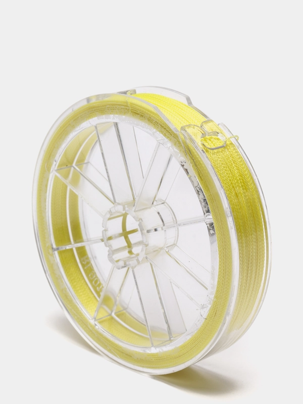 Леска Fishing Style RL2902, 0.25 мм, тест 21.00 кг, 100 м, плетенка желтая