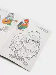 Весёлые раскраски "Волчонок"