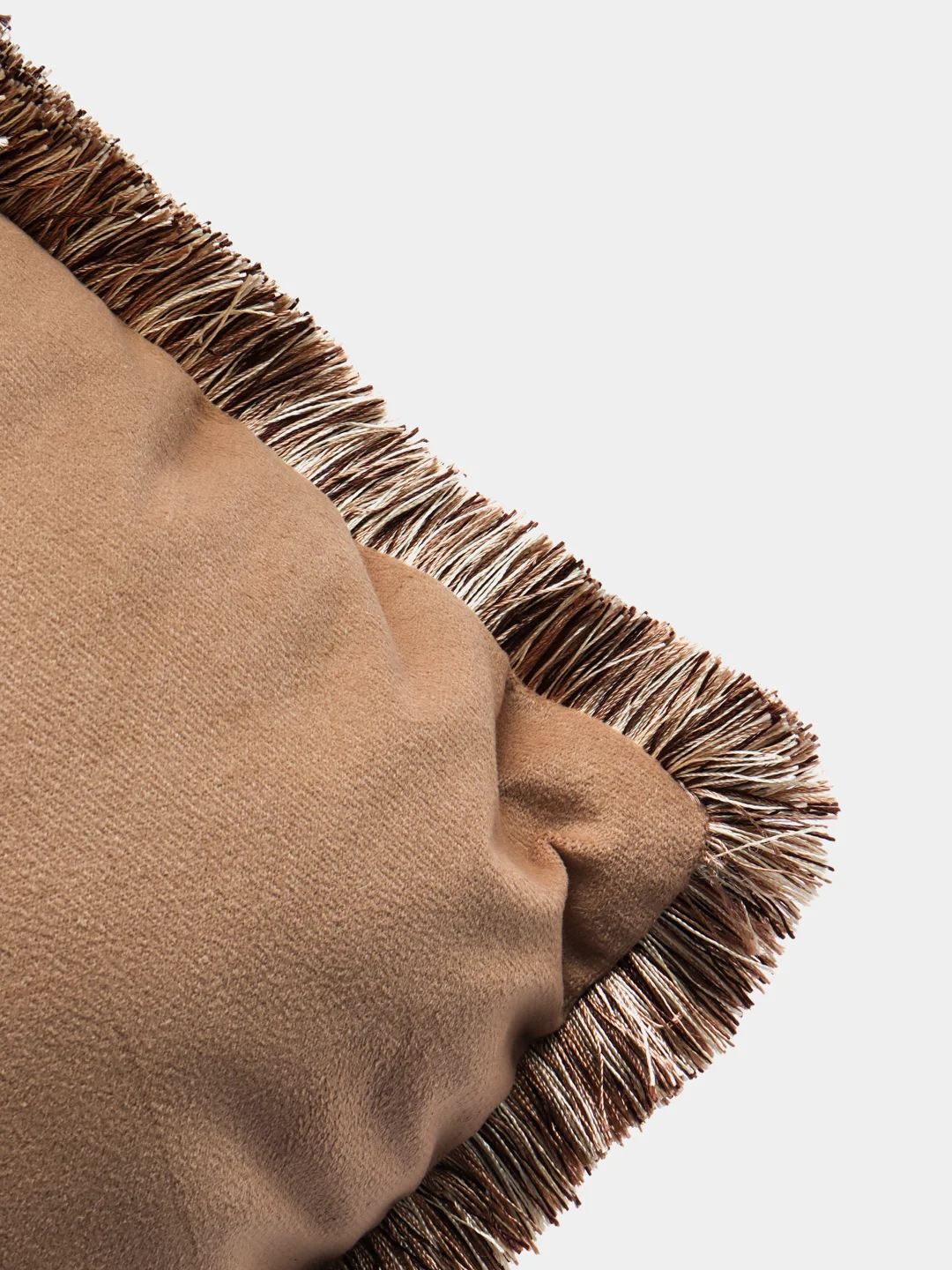 Бежевый меланж подушка декоративная МАТЕХ "ITAKA WAVY", 43 х 43 х 15 см