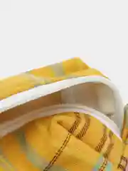 Желтый косметичка
