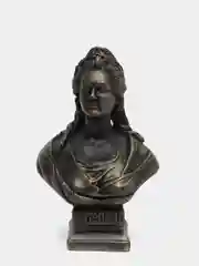 Бюст гипсовый Екатерина II, патина, высота 22 см