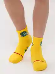 Желтый детские носки