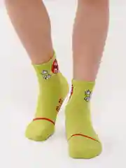 Лесной зеленый детские носки