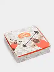 Коробка подарочная складная "Самому сильному", 14 х 14 х 3,5 см