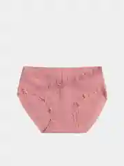 Коралловый трусы женские, хлопковые, с заниженной талией