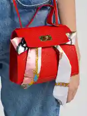 Красный женская мини сумка