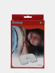 Белый подушка под шею Bestway, для путешествий, надувная, 37 х 24 х 10 см