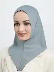 Бирюзовый балаклава бони лапша женская, хиджаб, бонька