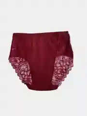 Бордовый трусы женские