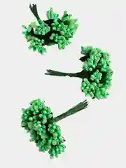 Зеленый тычинки с сахарными вставками