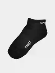 Черный носки мужские низкие, спортивные, с компрессией