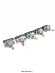 5 штук, тумблер KN3-101A, on-off вкл-выкл, 15A, 250VAC, 2 контакта