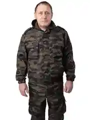 Светло-коричневый камуфляжный костюм