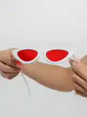 Багровый солнцезащитные очки женские