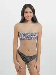 Белый туника пляжная