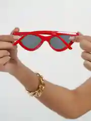 Красный солнцезащитные очки женские
