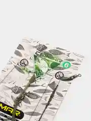 Зеленый оснастка фидерная готовая