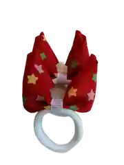 Кораллово-розовый детские резинки,резинки для волос ручной работы,бантики для школы,солохи,набор резинок