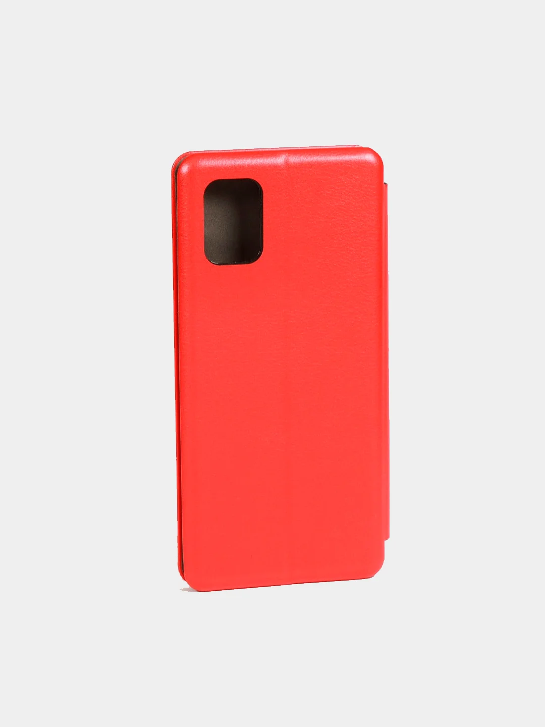 Красный чехол-книжка Samsung Galaxy A03s Красный цвет , с отделом для карт и денег