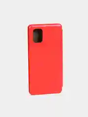 Красный чехол-книжка Samsung Galaxy A03s Красный цвет , с отделом для карт и денег