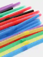 Трубочки для коктейля, цвет микс