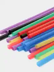 Трубочки для коктейля, цвет микс