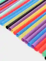 Трубочки для коктейля, цвет микс