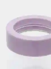 Фиолетовый банка для специй с ложкой, 200 мл, стекло