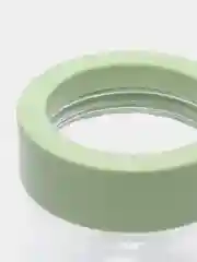 Зеленый банка для специй с ложкой, 200 мл, стекло