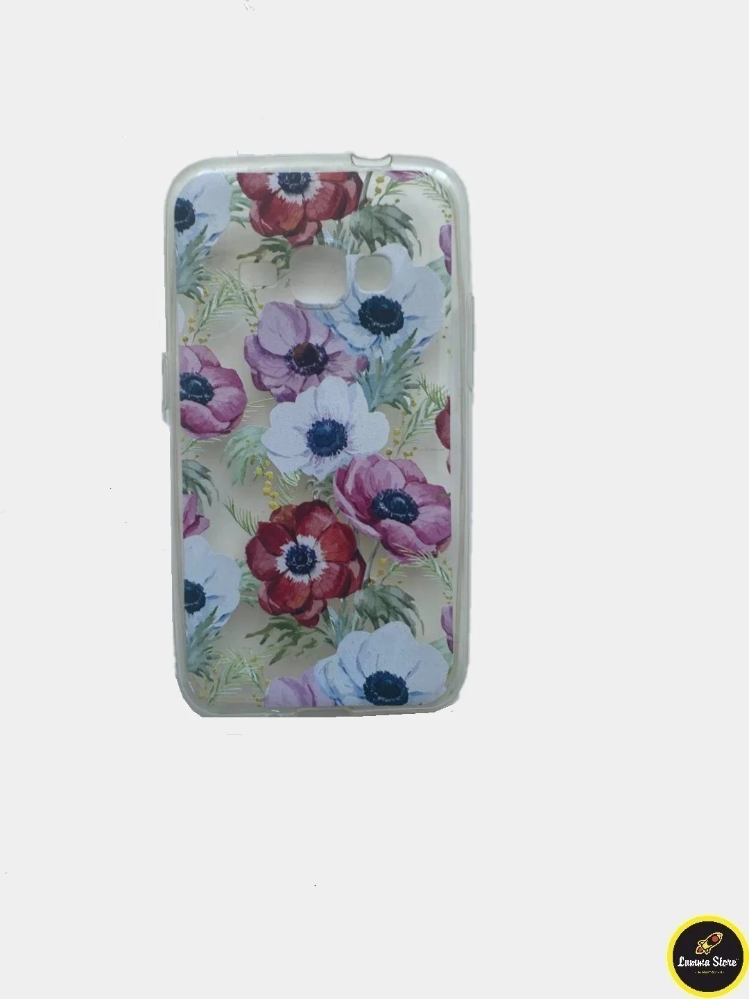 Красный чехол с рисунком для Nokia 2 / 3 / 5
