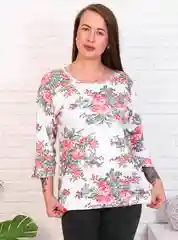 Белый кофта женская хлопковая