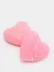 Свеча "Сердечки" 2шт 4,5см розовые