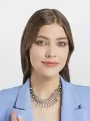 Колье / Свадебное украшение / Чокер с цирконами, 32 (+7) см
