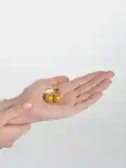 Песочный хаки серьги с жемчугом 925