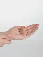 Золотой серьги висячие "Gesture" в стиле K-pop в корейском стиле, длинные серьги женские, мужские