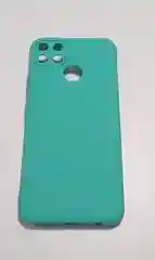 Лавандовый чехол REALME Narzo 50A  / REALME C25 / REALME C25S с защитой камеры и бархатом внутри