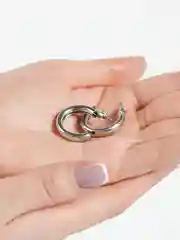 Оливковый серьги женские кольца/гвоздики/подвески