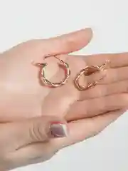 Красный серьги женские кольца/гвоздики/подвески