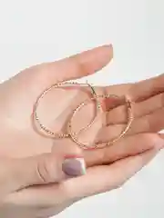 Серый меланж серьги женские кольца/гвоздики/подвески