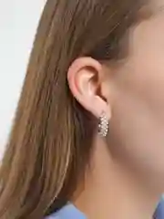 Коралловый меланж серьги женские кольца/гвоздики/подвески