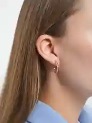 Лимонный серьги женские кольца/гвоздики/подвески